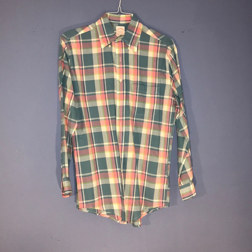 Brooks brothers men’s button down shirt
